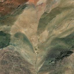 Satellite imagery of Kōh-e Takht-e Khānum, AF