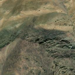 Satellite imagery of Kōh-e Takht-e Khānum, AF