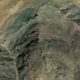 Satellite imagery of Kōh-e Takht-e Khānum, AF