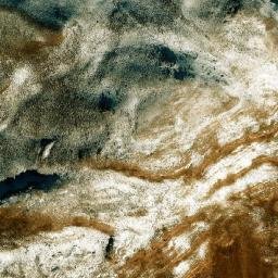 Satellite imagery of Pushtah-ye Ḩowẕ-e Ghajar, AF