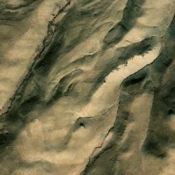 Satellite imagery of Pushtah-ye Jangalzārak, AF