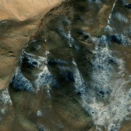 Satellite imagery of Pushtah-ye Ţālib, AF