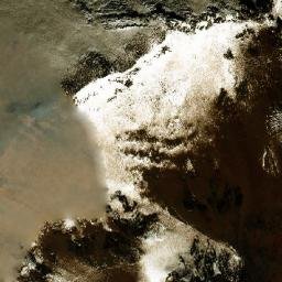 Satellite imagery of Kōh-e Ḩamzah Qōl, AF