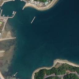 Satellite imagery of Fuji Saki, JP