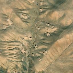 Satellite imagery of Pushtah-ye Tahkāl, AF