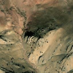 Satellite imagery of Pushtah-ye Bānū, AF