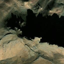 Satellite imagery of Pushtah-ye Bānū, AF
