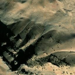 Satellite imagery of Pushtah-ye Bānū, AF