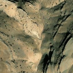 Satellite imagery of Pushtah-ye Bānū, AF