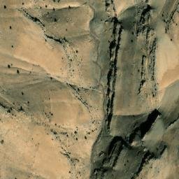 Satellite imagery of Pushtah-ye Bānū, AF