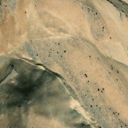 Satellite imagery of Pushtah-ye Bānū, AF