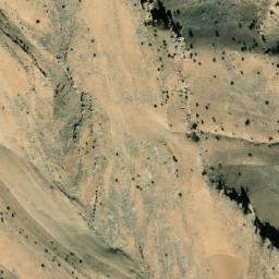 Satellite imagery of Pushtah-ye Bānū, AF