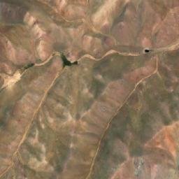 Satellite imagery of Pushtah-ye Talkh Āb, AF
