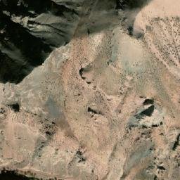 Satellite imagery of Pushtah-ye Sang-e Safēd, AF