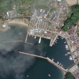 Satellite imagery of Tsukiage-saki, JP