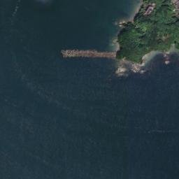 Satellite imagery of Tsukiage-saki, JP