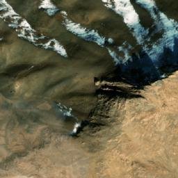 Satellite imagery of Kōh-e Ḩuqah, AF