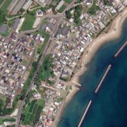 Satellite imagery of Tsudano-hana, JP
