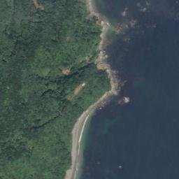 Satellite imagery of Shira-saki, JP