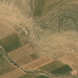 Satellite imagery of Z̧alīl as Sab‘ Khirab, SY