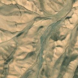 Satellite imagery of Kharah-ye Mūshak, AF