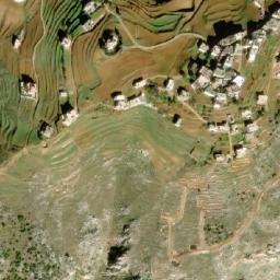 Satellite imagery of Harf Jim el Benn, LB