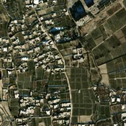 Satellite imagery of Pushtah-ye Bahādur Khān, AF