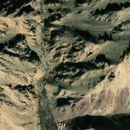 Satellite imagery of Pushtah-ye Sūrpān, AF