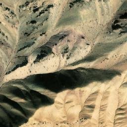Satellite imagery of Pushtah-ye Sūrpān, AF