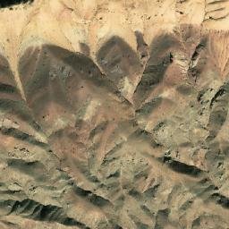 Satellite imagery of Pushtah-ye Sūrpān, AF