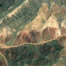Satellite imagery of Kōh-e Pīāzī, AF