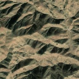 Satellite imagery of Pushtah-ye Sūrpān, AF