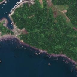 Satellite imagery of Suga-zaki, JP