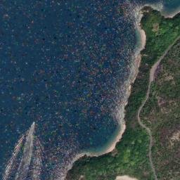 Satellite imagery of Kuro-hana, JP