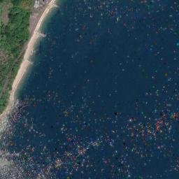 Satellite imagery of Kurohanano-iso, JP