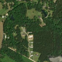 Satellite imagery of Devils Saltcellar Ridge, US