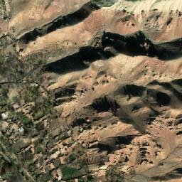 Satellite imagery of Pushtah-ye Ghaẕbas, AF