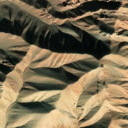 Satellite imagery of Pushtah-ye Ghaẕbas, AF