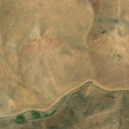 Satellite imagery of Pushtah-ye Sangbār, AF