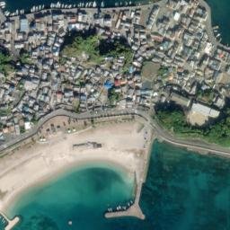 Satellite imagery of Meto-saki, JP