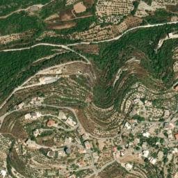 Satellite imagery of Dahr el Mahâfer, LB