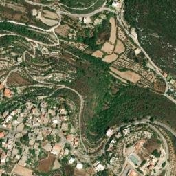 Satellite imagery of Dahr el Mahâfer, LB