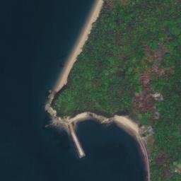 Satellite imagery of Ushinosu-hana, JP