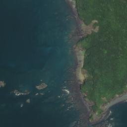 Satellite imagery of Shidono-hana, JP