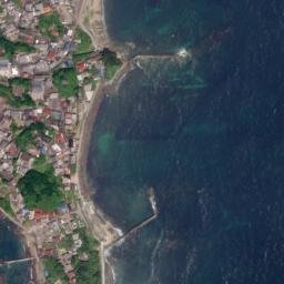Satellite imagery of Mugi-saki, JP