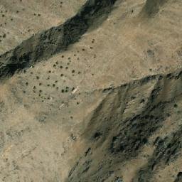 Satellite imagery of Allāh Sang Ghar, AF