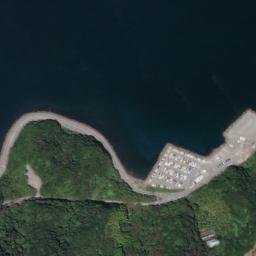 Satellite imagery of Ushiuchino-hana, JP