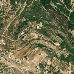 Satellite imagery of Dahr Khâba, LB