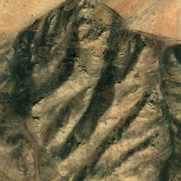Satellite imagery of Kōh-e Qafak, AF