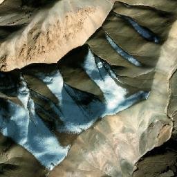 Satellite imagery of Kōh-e Tanūrah, AF